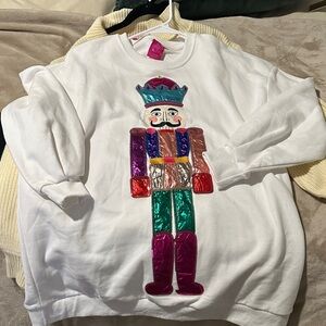 Queen of sparkle Nutcracker Sweater dress